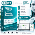 ESET HOME Security Essential 1 Year License | Digital Activation Key | Antivirus Protection