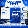 Coursera Plus 12 Months | 1 Year Private Account Access