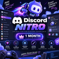 Discord Nitro 1 Month | Private Account | Digital Access
