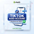 Aged TikTok Account (Registered 2024) – Clean History, Full Access